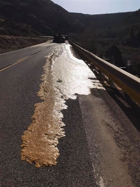 Crude Oil Tanker Accident Spills Oil on Highway 191 *UPDATED* - ETV News