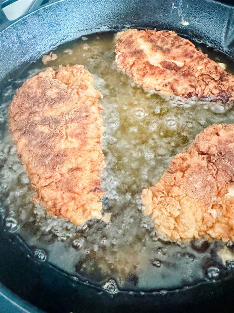 Crispy Pan Fried Chicken Breast - Wendy Polisi