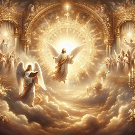 heavenly realm bible art
