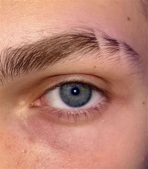 eyebrow eyebrow slits shave eyebrows guys eyebrows