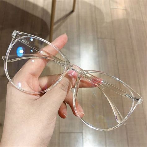 2021 Round Computer Glasses Anti Blue Light Glasses Blocking Men Women ...