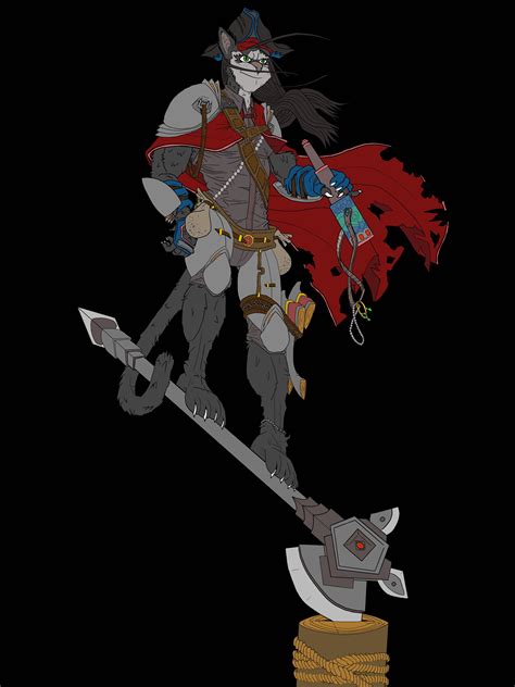 ArtStation - Nixxie - Tabaxi Seacaptain