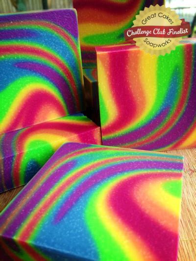 spinning swirl soap challenge winners great cakes soapworks