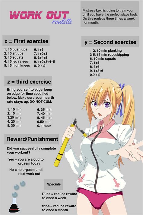 Work out roulette - Fap Roulette