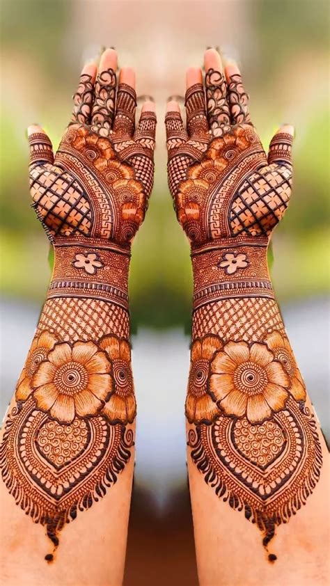 Bridal Mehndi Design! | Mehndi designs for marriage, Karwachauth ...