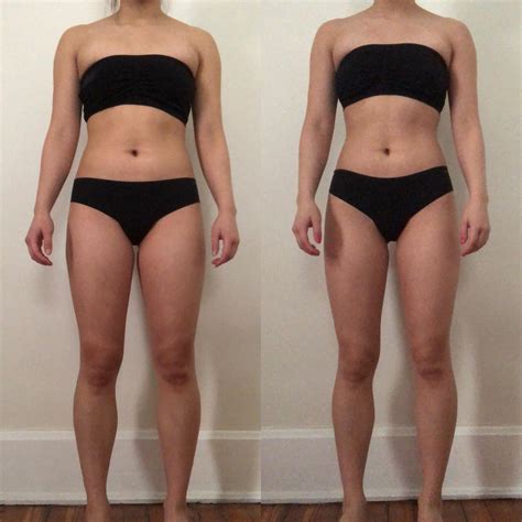 [C] F25/5’1/110 lbs to 107 lbs in a month. It ain’t much but it’s