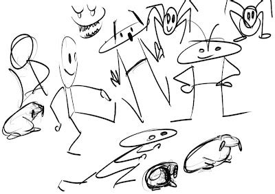 Amrit's Character Animation Page: Free time doodle