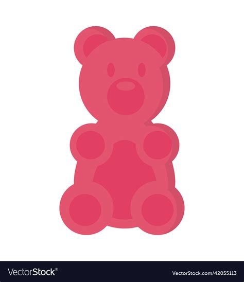 Gummy bear icon Royalty Free Vector Image - VectorStock