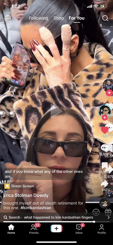 I think that’s Reddit on Kim’s phone. We’ve been saying it all along