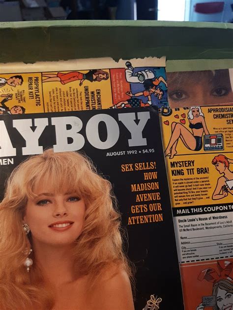 PLAYBOY MAGAZINE. AUGUST 1992. ASHLEY ALLEN!! CENTERFOLD INSIDE. | eBay