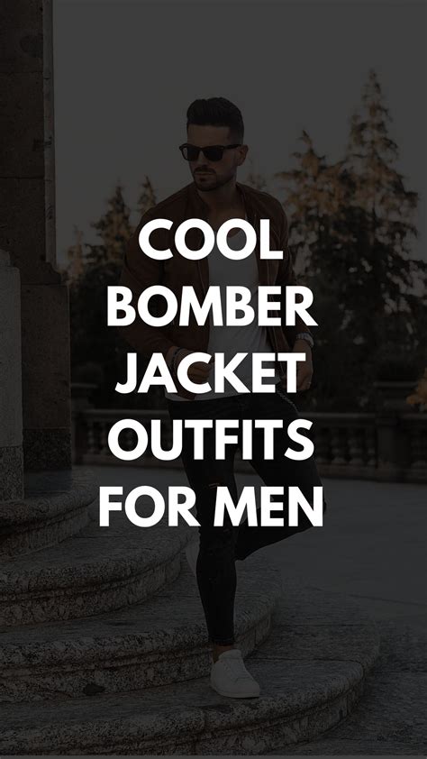 Coolest Bomber Jacket Outfits For Men - LIFESTYLE BY PS