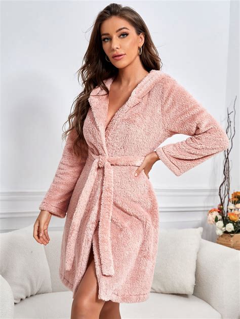 women flannel robe 3