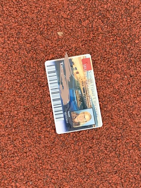 lost student id card rsimonfraser