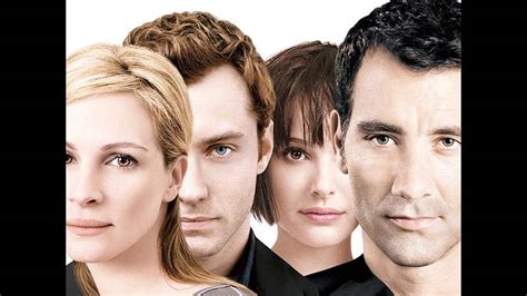4人の男女の〝密〟な関係。 ジュリア・ロバーツ、ジュード・ロウ、ナタリー・ポートマンが豪華共演 「クローサー」7月11日（土）よる7時 ...