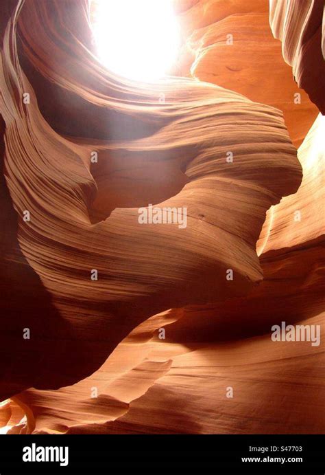 antelope canyon navajo sandstone formation stock photo alamy