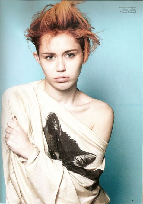 MILEY CYRUS in Love Magazine – HawtCelebs