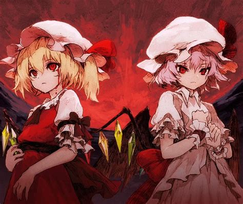フランドール、レミリア All Anime, Anime Art, Scarlet, Touhou Anime, Fanart, Estilo ...