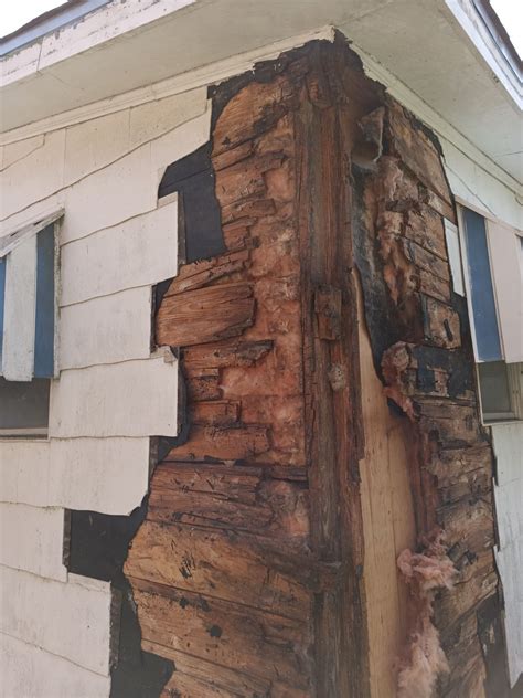 carpentry - Rebuilding a badly rotted corner - Home Improvement Stack