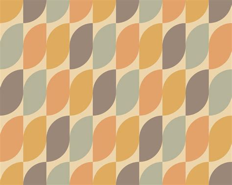 Vintage mid century geometric wallpaper pattern background 17169640 ...