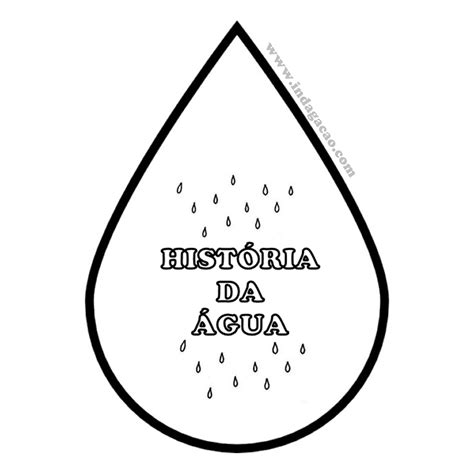 Historia Da Agua Para Educação Infantil Para Imprimir - 8