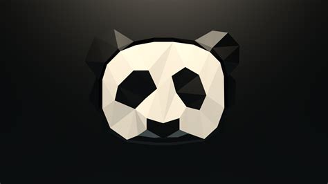 Low-Poly Panda Wallpaper by Coopernikus on DeviantArt