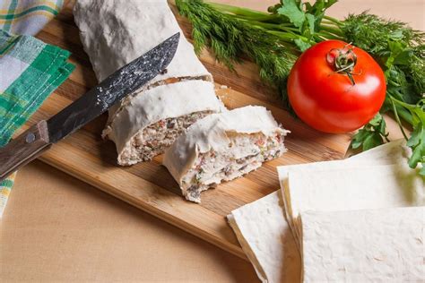 Начинка для лаваша с колбасой – простой и вкусный рецепт, как ...