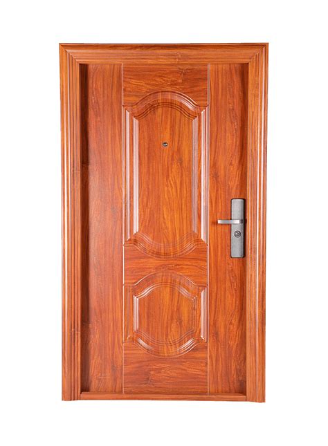 G901 Teak Single Steel Door - Cuirass Doors & Windows