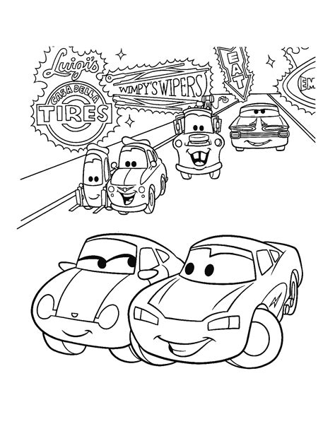 Free Disney Cars Coloring Pages , Download Free Disney Cars Coloring ...