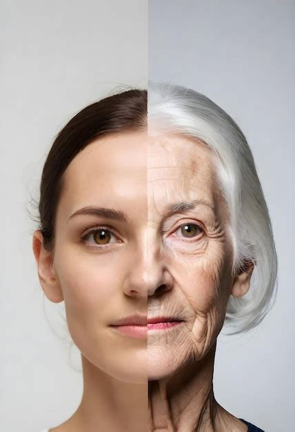 aging process premium ai generated image