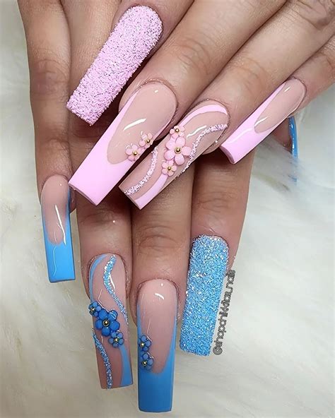 20 Latest Gender Reveal Nail Ideas To Try In 2024!