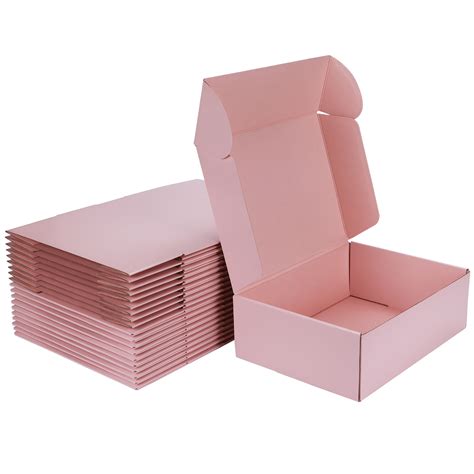 100 Pieces 6×4×4 Inch Corrugated Cardboard Shipping Boxes, Small ...