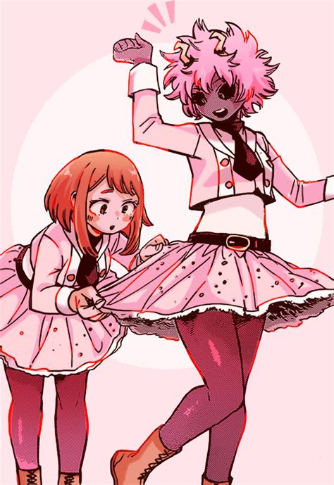The Big ImageBoard (TBIB) - 2girls ashido mina boku no hero academia