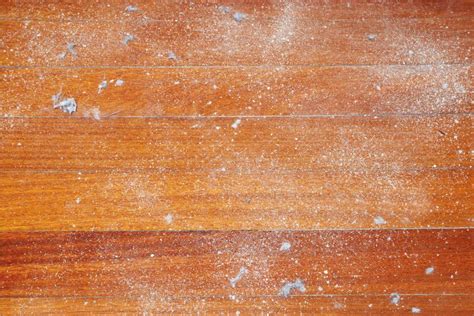 how to clean construction dust from floors
