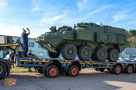 Canada Delivers LAV 6.0 Armored Personnel Carriers to Ukraine