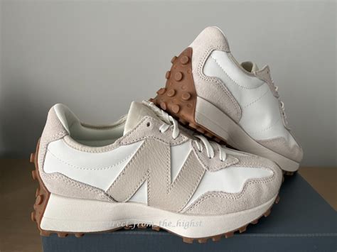 Balance 327 Off White Moonbeam Beige Timberwolf Trainers Ws327an All ...