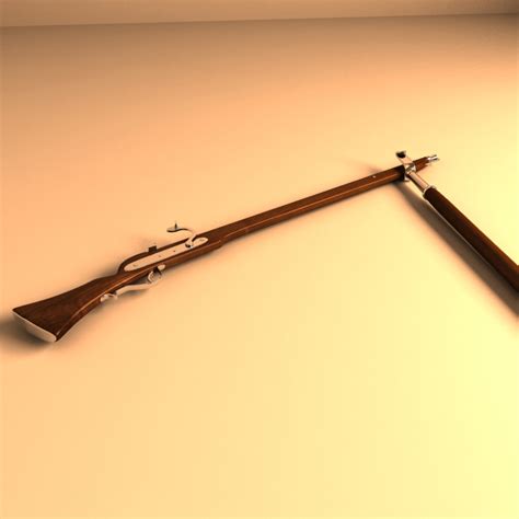 мушкет 3D Модель $35 - .obj .fbx .ma - Free3D