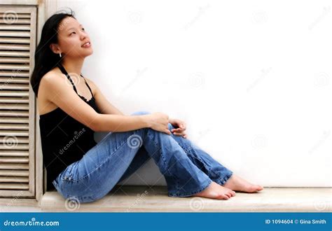 Jung und frei stockfoto. Bild von schauen, ausdruck, schön - 1094604