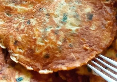 resep pancake daun bawang wortel sat set oleh maria dian andriana