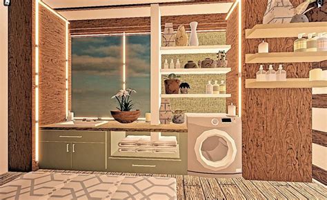 Laundry room bloxburg