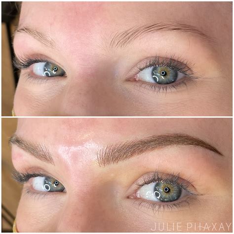 Natural Eyebrows // Microblading and Shading | Microblading eyebrows ...