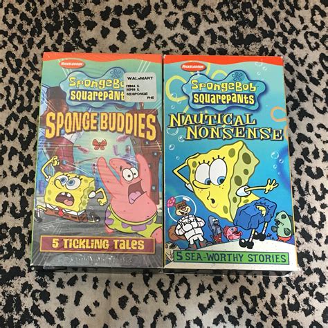 Spongebob Squarepants Sponsvrienden Vhs SpongeBob SquarePants