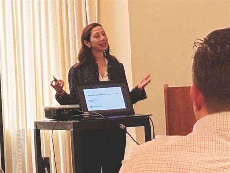 Elaine Buckberg presents on EVs and the economy | News, Sports, Jobs ...