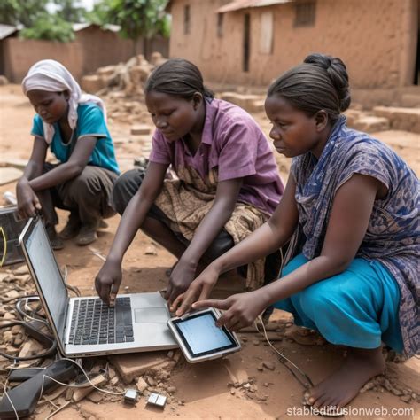 enabling vulnerable communities  tech solutions stable diffusion