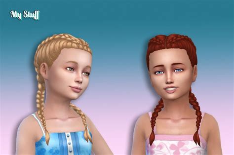 Sims 4 cc hair braids - klosongs