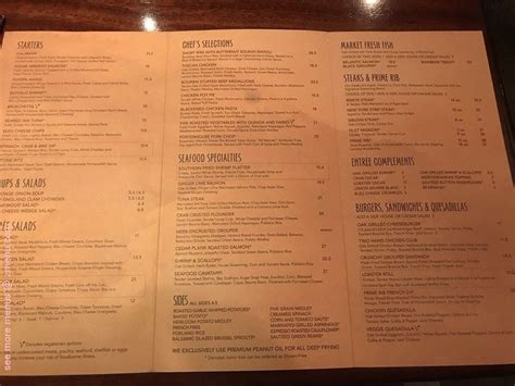 Online Menu of Stonewood Grill & Tavern Restaurant, Heathrow, Florida