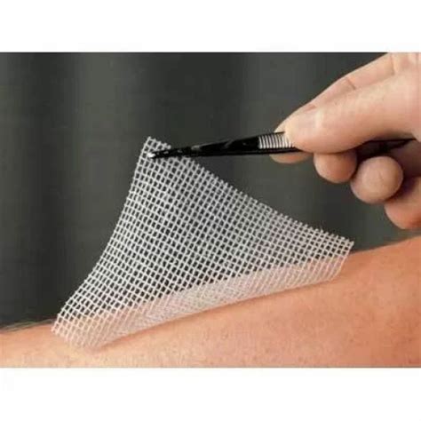 paraffin gauze dressing  protection  infection cm  cm