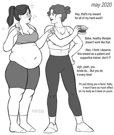 Quarantine Can Do Wonders by FWTDG : r/weightgainhentai