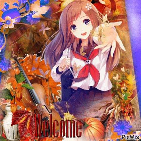 anime autumn - Free animated GIF - PicMix