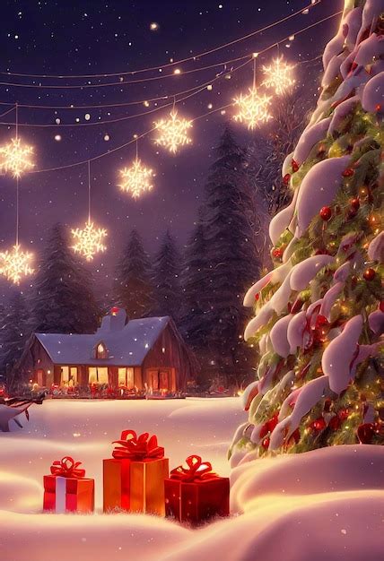 Update more than 81 beautiful christmas scenes wallpaper best ...