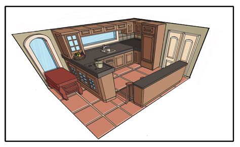 3 Point Perspective Room